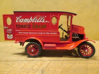 1920s CAMPBELL ' S SOUP DELIVERY TRUCK,  1:24 Scale - DANBURY, 2