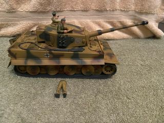 21st Century Ultimate Soldier Xd 1/32 German Camouflage Tiger I Tank And Crew