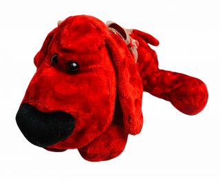 Dan Dee Dog Puppy Plush Stuffed Animal Large Red And Black 17”