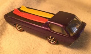 1967 Hot Wheels Deora With Surfboards Gorgeous Grape Purple Redlines Great Cond