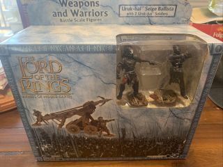 Lord Of The Rings Armies Of Middle - Earth Uruk - Hai Siege Ballista Toy