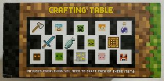 Minecraft Crafting Table Building Toy Mattel CJM12 BOX 2