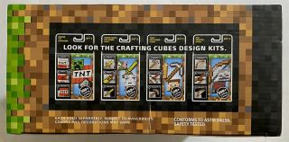Minecraft Crafting Table Building Toy Mattel CJM12 BOX 3