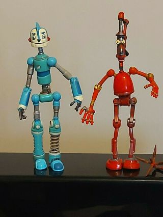 Robots The Movie Rodney Copperbottom And Fender Action Figures