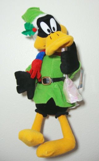 Daffy Duck Stuffed Plush Christmas Elf 17 Inch Nanco