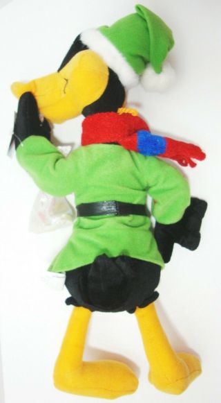 Daffy Duck Stuffed Plush Christmas Elf 17 Inch Nanco 3