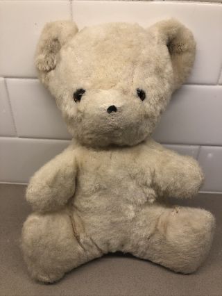 Vintage Teddy Bear Stuffed Animal Wind Up Music