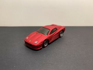 Hot Wheels Ferrari F512m (ferrari Racer 60th Anniversary/satin Red/2007)