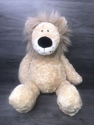 Vintage Gund Heads And Tails Lion Plush Toy 21”