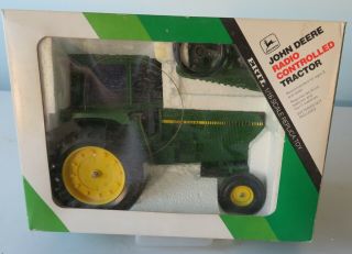 Vintage Ertl John Deere Jd Radio Controlled Rc 4430 Toy Tractor 1/16th Scale