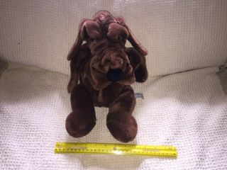 Vintage Kennel Club Dog Plush Puppet Stuffed Animal Playthings1986 Brown
