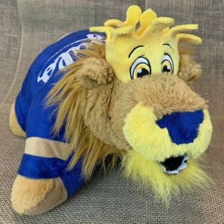 Pillow Pet Mlb Kansas City Royals Lion Plush Stuffed Animal Blue Brown