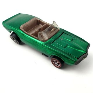 1968 Hot Wheels Redline Metallic Green Custom Firebird