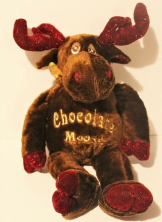 Dan Dee Chocolate Moose Plush Stuffed Animal Christmas Toy 21 "