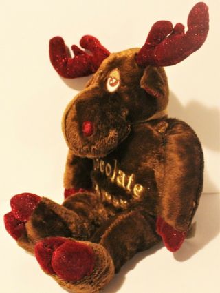 Dan Dee Chocolate Moose Plush Stuffed Animal Christmas Toy 21 