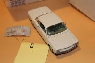 Js26 Franklin 1960 Chevrolet Corvair Coupe 1:24 White,  No