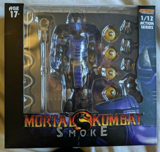 Storm Collectibles Mortal Kombat Smoke Cyborg Exclusive Action Figure