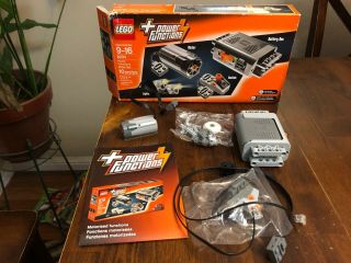 Lego 8293 Technic Power Functions Motor Light Set W/ Box,  Opened But Bags