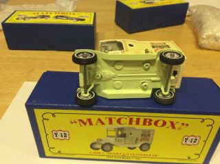 Matchbox Models Of Yesteryear,  Code 2.  Y12 Ford T Van,  Royal Saloon.