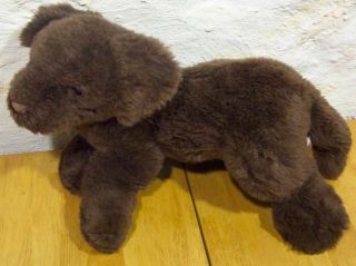 Gund Brown Chocolate Lab Dog 14 " Plush Stuffed Animal Toy
