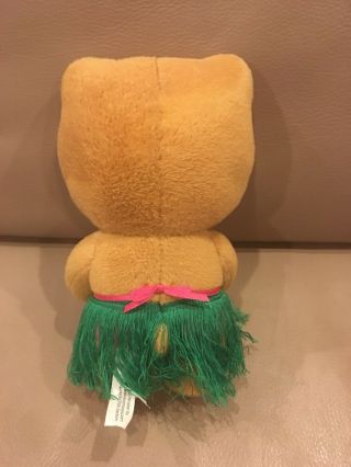 Sanrio Hello Kitty Stuffed Animal Plush Hawaii Hula Girl Ukulele 7.  5” 2