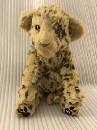 Wow - Wee Baby Cheetah/leopard Cub Interactive 13 " Plush Stuffed Animal