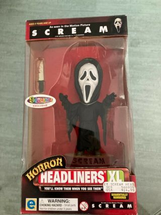 Horror Headliners Xl (ghostface - Scream) / Spencer Gifts Exclusive