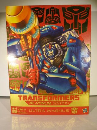 Transformers Platinum Edition Ultra Magnus Toys R Us Exclusive 30th - Rare Nib