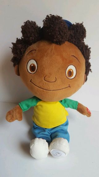 Disney Store Little Einsteins Quincy Talking Plush Doll Stuffed Toy 13 "