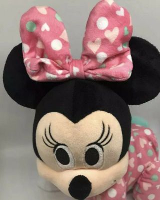 Disney Baby Minnie Mouse Musical Talking Crawling Pal Plush By Just Play EUC 2