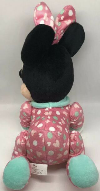 Disney Baby Minnie Mouse Musical Talking Crawling Pal Plush By Just Play EUC 3