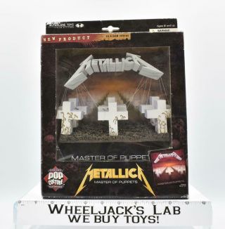 Metallica Master Of Puppets 3d Display Pop Culture Mcfarlane Toys Action Figures