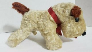 Vintage 1950s Gund Puppi Plush Stuffed Sani Foam Dog Puppy Toy