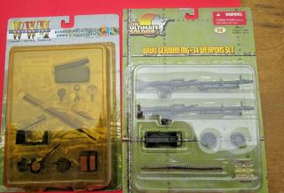 Ultimate Soldier & Dragon Ww2 German Machine Guns And Accessories Packs