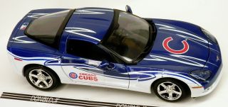 Upper Deck 2005 Chevrolet Corvette 1:24 Chicago Cubs Paint Scheme Rare 500/1000