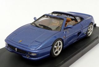 Bang 1/43 Scale Model Car 8030 - Ferrari 355 Gts - Metallic Blue