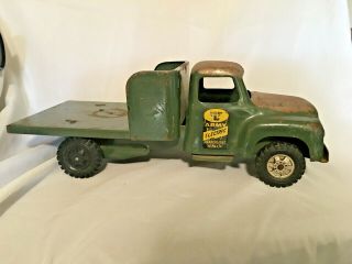 Vintage - Buddy L - Toy Army Truck - - Repair Unit - Search Light