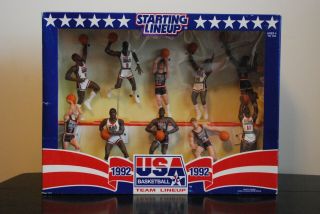 Starting Lineup 1992 Usa Olympic Basketball Dream Team Set Kenner