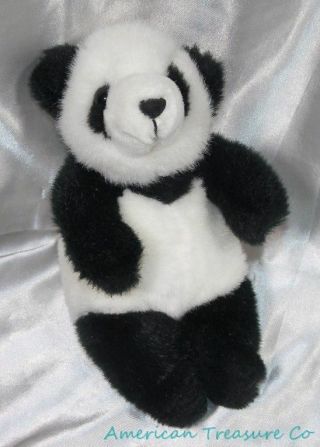 Rare Vintage Mary Meyer Plush 10 " Fluffy Tubby Baby Panda Bear Cub Made In Korea