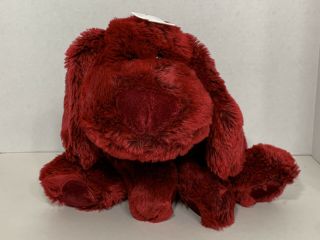 Dan Dee Large Plush Red Valentine’s Day Puppy Dog Floppy Lying Down Love Heart