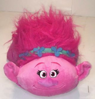 Trolls Pillow Pets Poppy Dreamworks Plush Stuffed Animal Official Toy Euc Kid’s