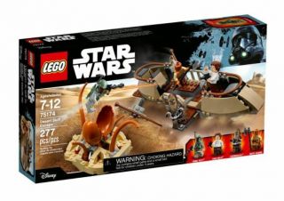 Lego 75174 Star Wars Desert Skiff Escape - - Retired