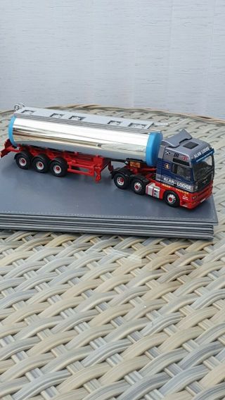 Corgi Model Trucks 1:50 Scale,  Alan Lodge M.  A.  N Cab With Tanker