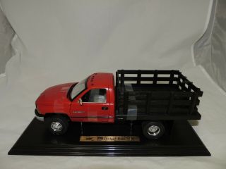 Read - C&s Toys Anson Dodge Ram 3500 Dually Stake Bed 1/18 30382
