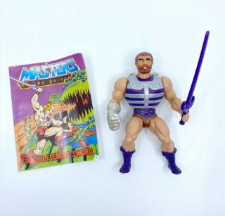 Mattel Masters Of The Universe Fisto Action Figure With Comic Complete 1984