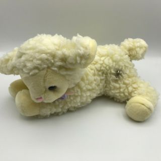 A&a Plush Vintage Lamb 11 " Musical Wind Up Stuffed Animal Plays Jesus Loves Me