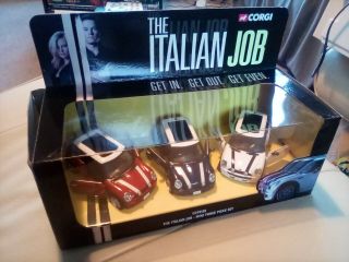 Corgi The Italian Job Mini Three Piece Set Cc99138