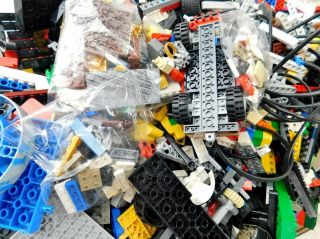 11.  8 LBS Mixed LEGO Bulk Box 2