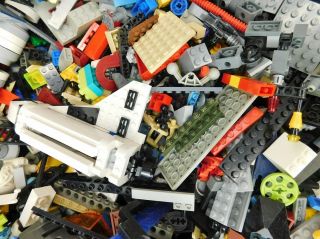 13.  8 Lbs Unsorted Lego Bulk Box
