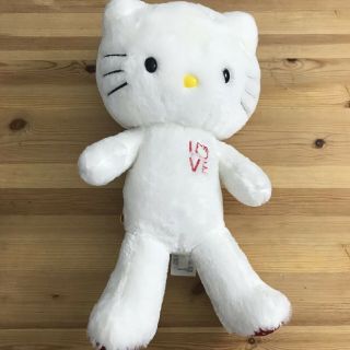 Build A Bear Bab X Hello Kitty Sanrio White Red Love Plush Stuffed Animal Cat